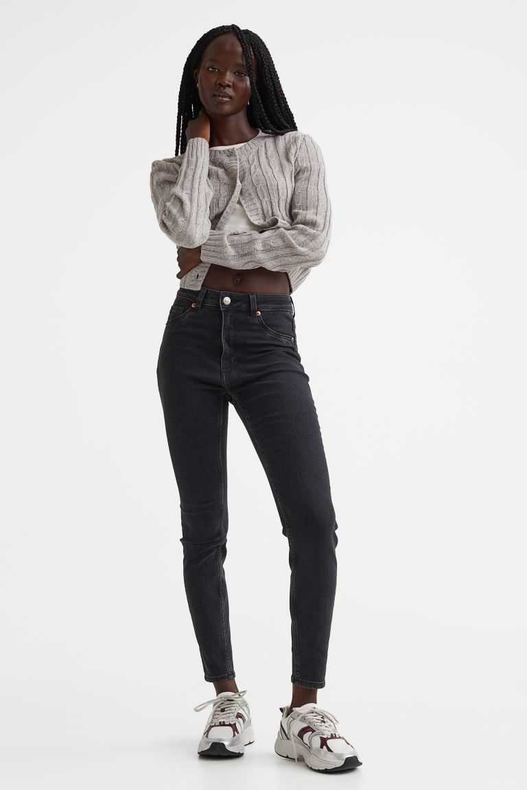 H&M Jeans Online Outlet - Skinny High Womens Black